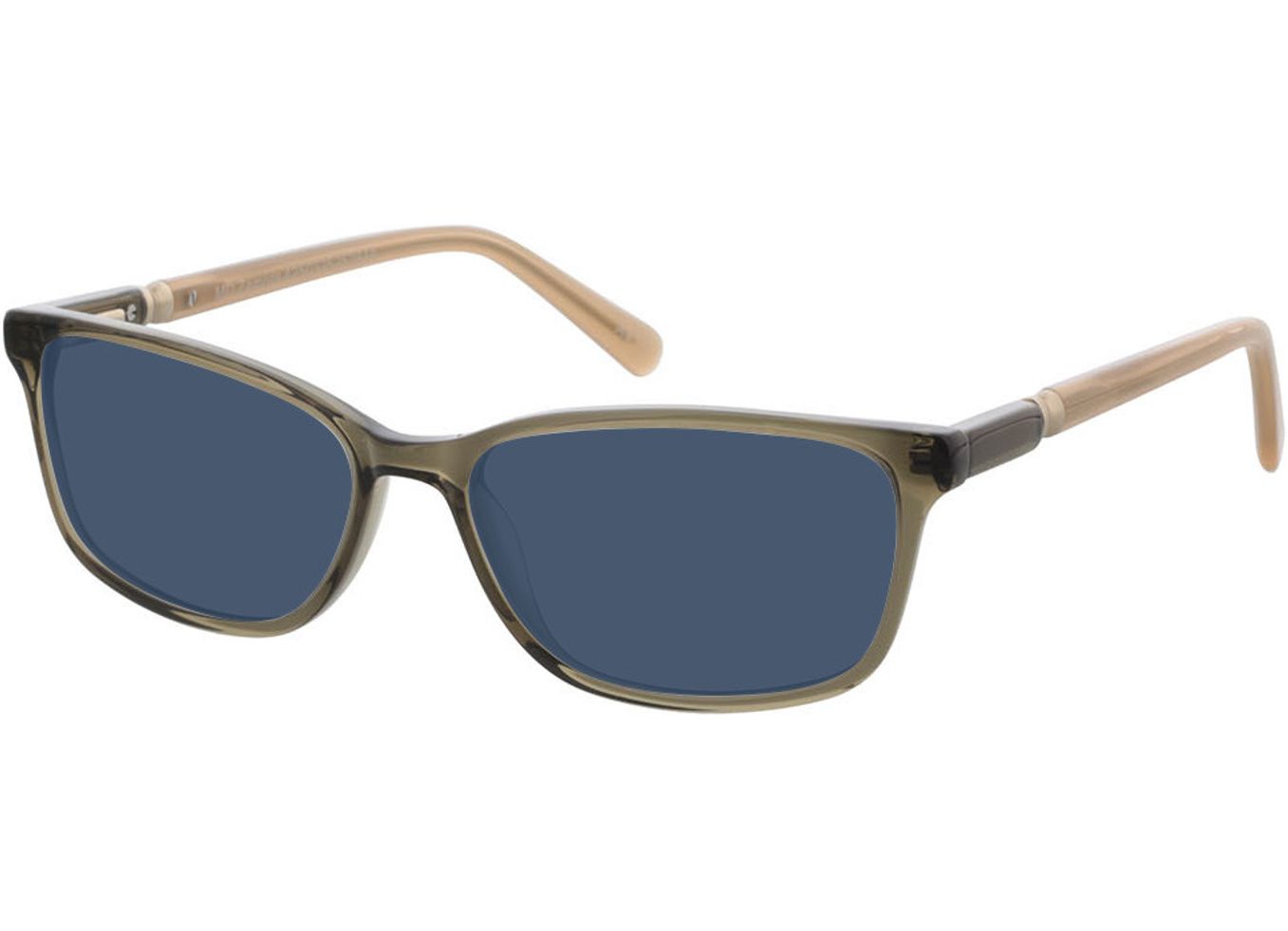 Zamora - grün/beige Sonnenbrille ohne Sehstärke, Vollrand, Rechteckig von Brille24 Collection