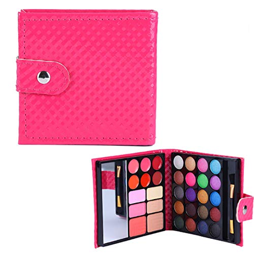 BrilliantDay 32 Farben Lidschatten Palette Contouring Kit Kombination mit Lip Gloss, Blusher Kosmetik Make Up Kit Set Box von BrilliantDay