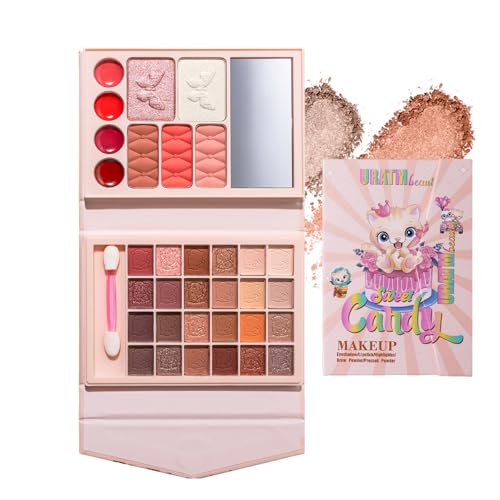 Lidschatten Palette, Eyeshadow Palette, Matte Glitzer Lidschatten, Liedschatenpalete Hochpigmentierten Buntes Langlebiger Makeup Glitzer Schminke For Beginners Cosmetics von CHSEEO