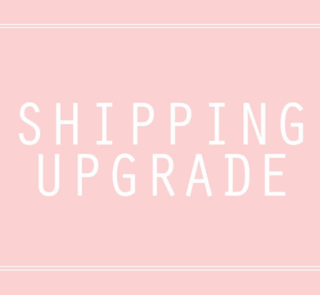 Versand Upgrade Versand Upgrade von BrilliantForever