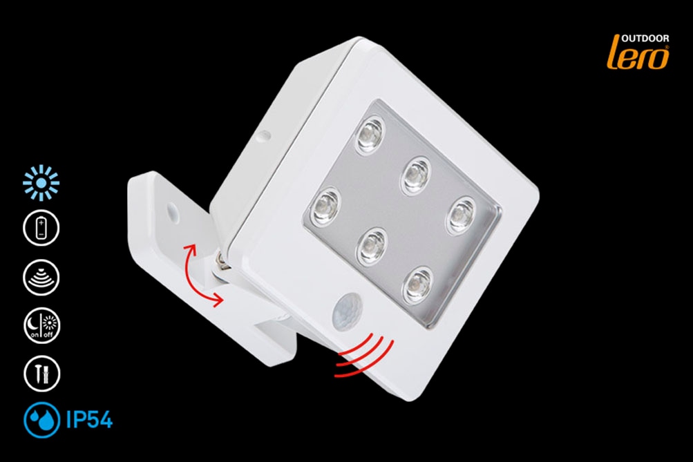 Briloner Leuchten LED Außen-Wandleuchte "KOLLIG" von Briloner Leuchten