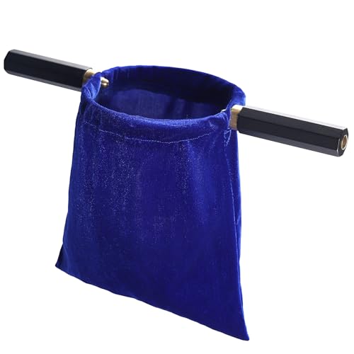 Church Tithe Offering Bags with Wooden Handles,Offering Baskets for Church with Handles for Churches Communion Supplies,Collection Baskets for Churches Offerings Accessories von Brilucky