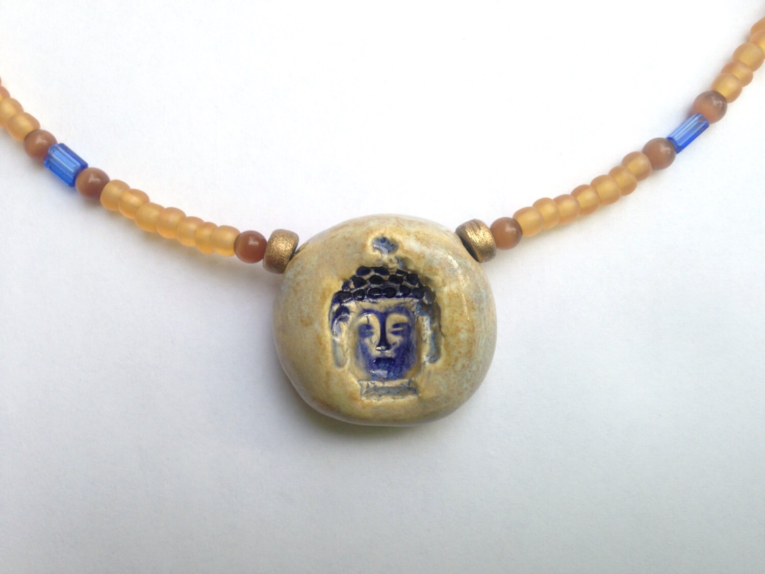Buddha in Gold - Halskette von BrindamourJewelry