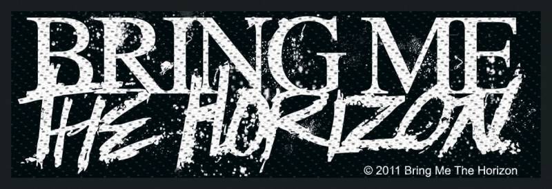 Bring Me The Horizon Patch - Horror Logo   - Lizenziertes Merchandise! von Bring Me The Horizon