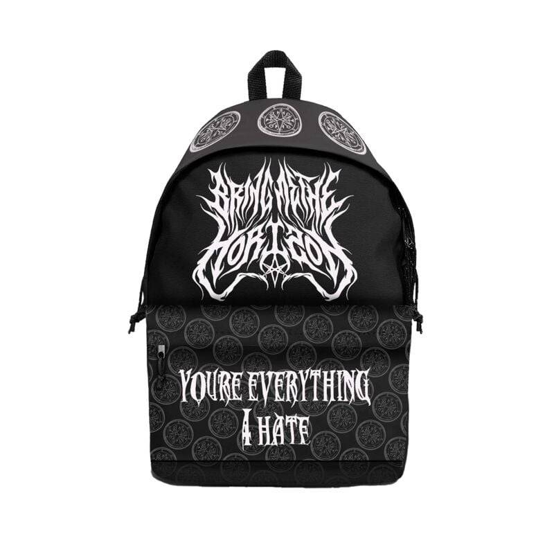 Bring Me The Horizon Rucksack - Everything I Hate   - Lizenziertes Merchandise! von Bring Me The Horizon