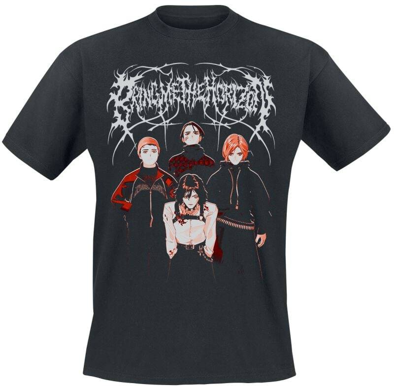 Bring Me The Horizon T-Shirt - No Love Like Your Own Anime Group - S bis XXL - für Männer - Größe M - schwarz  - Lizenziertes Merchandise! von Bring Me The Horizon