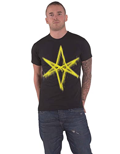 Bring Me The Horizon T Shirt Spray Hex Band Logo Nue offiziell Herren Schwarz S von Bring Me The Horizon