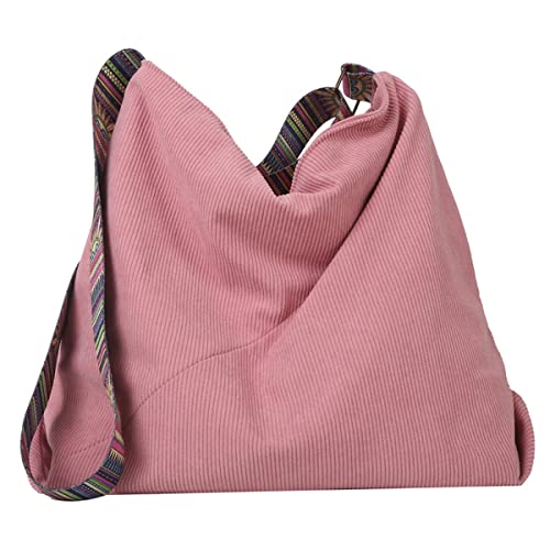 Brinny Damen Umhängetaschen Canvas Handtasche Shopper Casual groß Tasche Chic Schultertasche Einkaufstasche Henkeltasche für Schule Shopping Arbeit Alltag Einkauf von Brinny