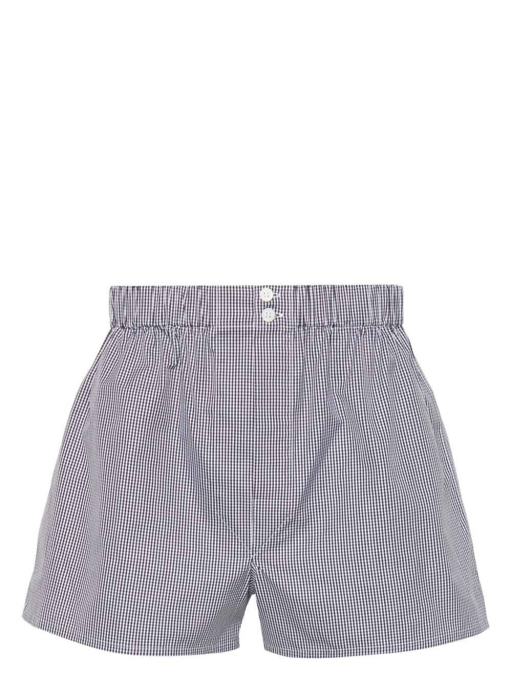 Brioni Karierte Boxershorts - Schwarz von Brioni