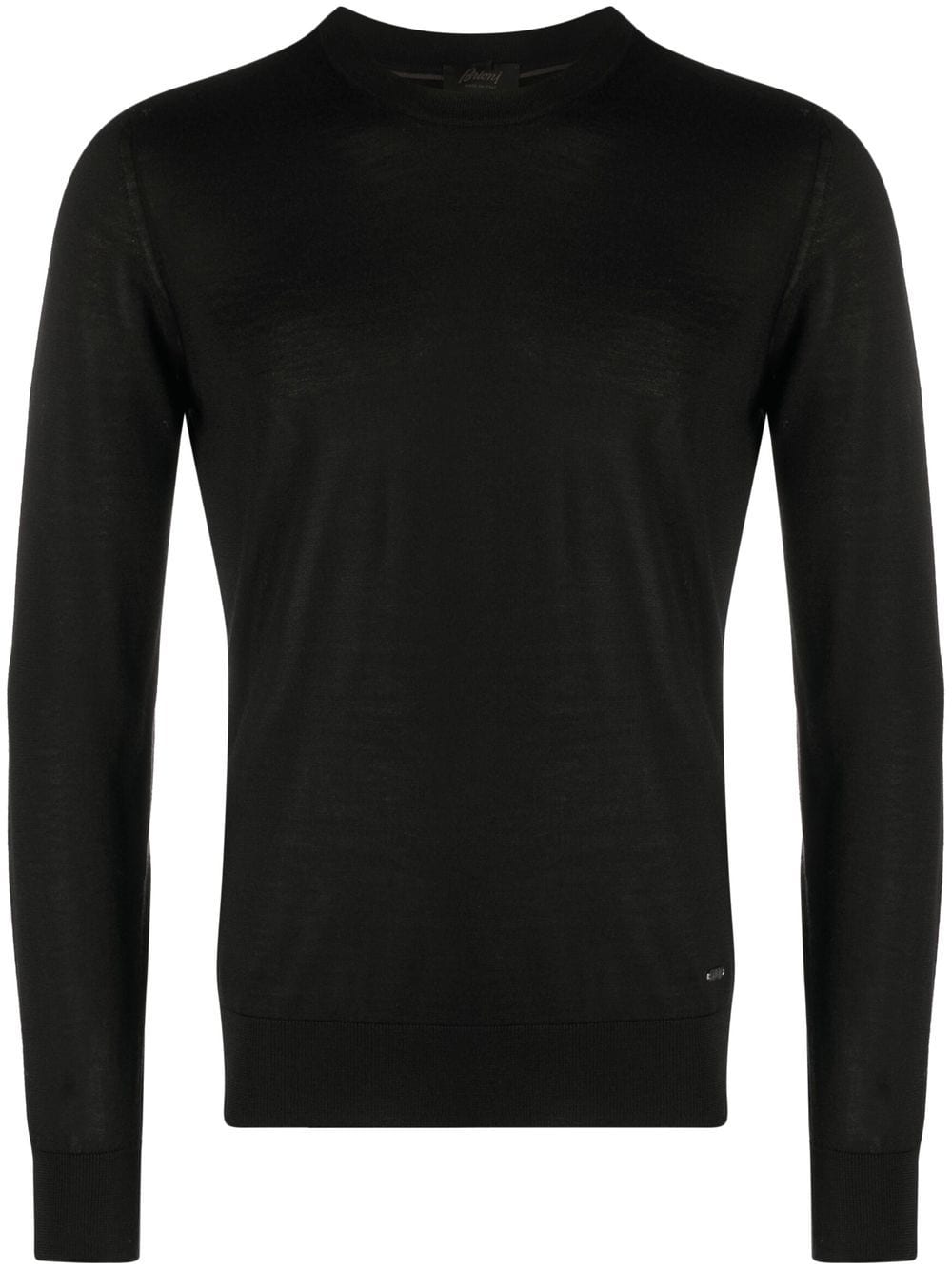 Brioni Pullover mit rundem Ausschnitt - Schwarz von Brioni