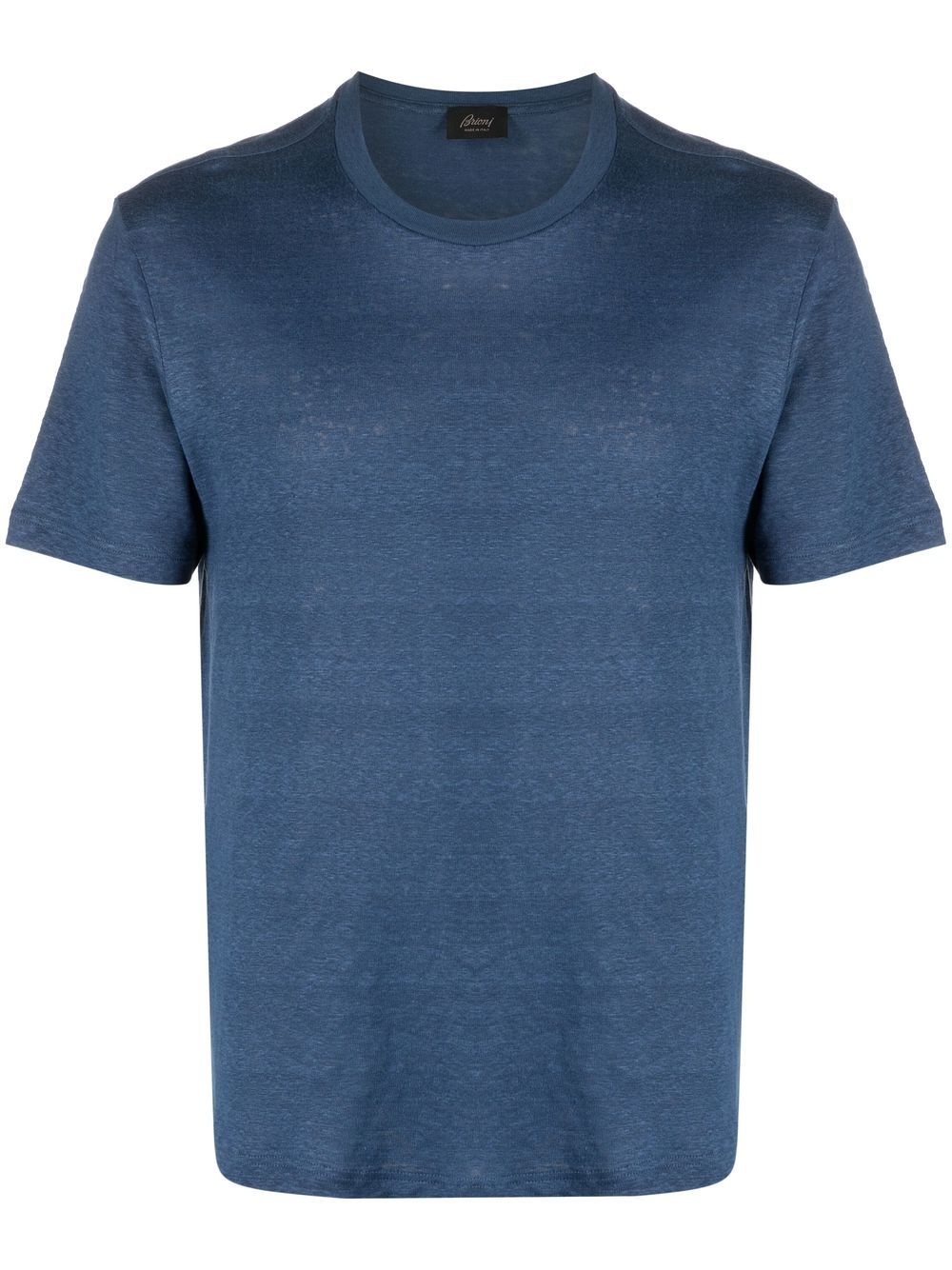 Brioni T-Shirt aus Leinen - Blau von Brioni