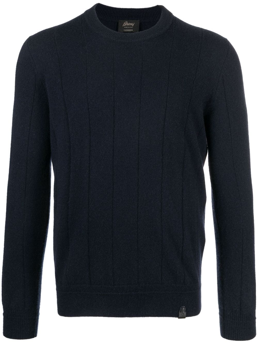 Brioni Gemusterter Pullover aus Kaschmir - Blau von Brioni