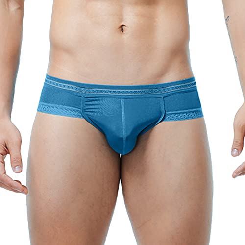 Briskorry Boxershorts Herren Sommer Transparente Eisseide Unterwäsche Dünne Weiche Boxer Bequeme Atmungsaktive Unterhose Low Rise Trunk Boxershorts von Briskorry