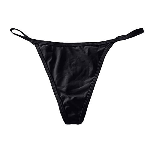 Briskorry Damen Sexy Dessous Tanga G-String Mini Strings Riemchen Tanga Stringtangas Reizwäsche Höschen High-Waist T-String Erotik Unterwäsche Höschen Pants von Briskorry