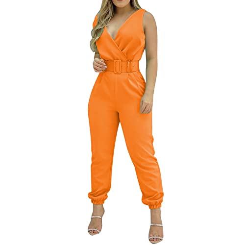 Briskorry Overall Damen Elegant Lang Frühling Sommer Strampler Elegant Mesh Splice Langarm Jumpsuit Langarmshirt Für Hochzeit Bodycon Business Festlich Romper Playsuit von Briskorry