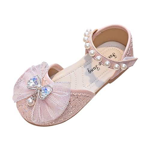 Briskorry Sandalen Mädchen 36 Anti-Rutsch Sommerschuhe Bequeme Riemchensandalen Flache Sandaletten Prinzessin Schuhe Kinderschuhe Freizeitschuhe Rutschfest pantoletten Atmungsaktive Strandschuhe von Briskorry