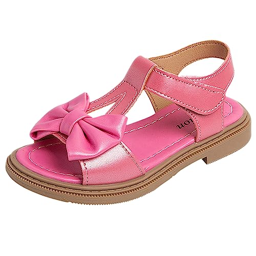 Briskorry Sandalen Mädchen 36 Anti-Rutsch Sommerschuhe Prinzessin Schuhe Kinderschuhe Atmungsaktive Strandschuhe Bequeme Riemchensandalen Freizeitschuhe Rutschfest pantoletten Flache Sandaletten von Briskorry