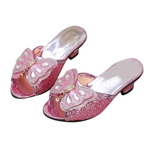 Briskorry Sandalen Mädchen 36 Anti-Rutsch Sommerschuhe Prinzessin Schuhe Kinderschuhe Freizeitschuhe Rutschfest pantoletten Flache Sandaletten Bequeme Riemchensandalen Atmungsaktive Strandschuhe von Briskorry