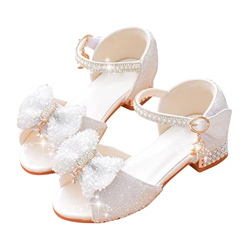 Briskorry Sandalen Mädchen 36 Atmungsaktive Strandschuhe Bequeme Riemchensandalen Flache Sandaletten Prinzessin Schuhe Kinderschuhe Anti-Rutsch Sommerschuhe Rutschfest pantoletten Freizeitschuhe von Briskorry