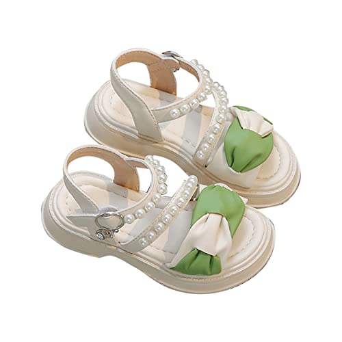 Briskorry Sandalen Mädchen 36 Atmungsaktive Strandschuhe Bequeme Riemchensandalen Freizeitschuhe Prinzessin Schuhe Kinderschuhe Flache Sandaletten Rutschfest pantoletten Anti-Rutsch Sommerschuhe von Briskorry