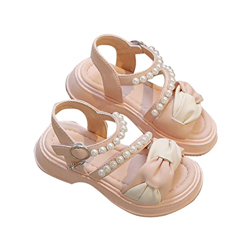 Briskorry Sandalen Mädchen 36 Atmungsaktive Strandschuhe Bequeme Riemchensandalen Freizeitschuhe Prinzessin Schuhe Kinderschuhe Flache Sandaletten Rutschfest pantoletten Anti-Rutsch Sommerschuhe von Briskorry