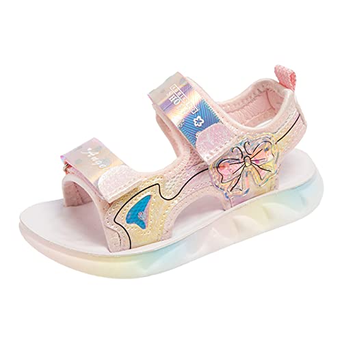 Briskorry Sandalen Mädchen 36 Flache Sandaletten Bequeme Riemchensandalen Anti-Rutsch Sommerschuhe Prinzessin Schuhe Kinderschuhe Freizeitschuhe Rutschfest pantoletten Atmungsaktive Strandschuhe von Briskorry