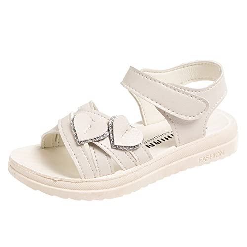 Briskorry Sandalen Mädchen 36 Flache Sandaletten Bequeme Riemchensandalen Freizeitschuhe Prinzessin Schuhe Kinderschuhe Anti-Rutsch Sommerschuhe Rutschfest pantoletten Atmungsaktive Strandschuhe von Briskorry