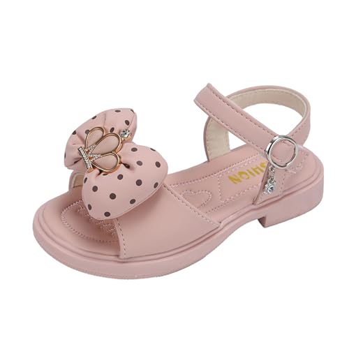 Briskorry Sandalen Mädchen 36 Flache Sandaletten Prinzessin Schuhe Kinderschuhe Anti-Rutsch Sommerschuhe Bequeme Riemchensandalen Freizeitschuhe Rutschfest pantoletten Atmungsaktive Strandschuhe von Briskorry