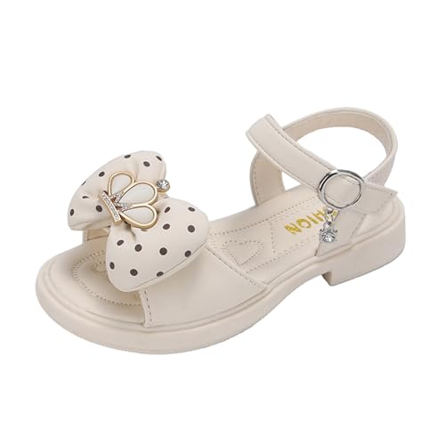 Briskorry Sandalen Mädchen 36 Flache Sandaletten Prinzessin Schuhe Kinderschuhe Anti-Rutsch Sommerschuhe Bequeme Riemchensandalen Freizeitschuhe Rutschfest pantoletten Atmungsaktive Strandschuhe von Briskorry