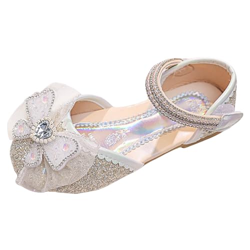 Briskorry Sandalen für Mädchen Anti-Rutsch Sommerschuhe Prinzessin Schuhe Kinderschuhe Flache Sandaletten Rutschfest pantoletten Freizeitschuhe Bequeme Riemchensandalen Atmungsaktive Strandschuhe von Briskorry