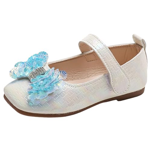 Briskorry Sandalen für Mädchen Atmungsaktive Strandschuhe Rutschfest pantoletten Flache Sandaletten Prinzessin Schuhe Kinderschuhe Freizeitschuhe Bequeme Riemchensandalen Anti-Rutsch Sommerschuhe von Briskorry