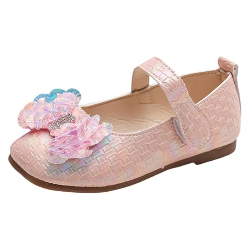 Briskorry Sandalen für Mädchen Atmungsaktive Strandschuhe Rutschfest pantoletten Flache Sandaletten Prinzessin Schuhe Kinderschuhe Freizeitschuhe Bequeme Riemchensandalen Anti-Rutsch Sommerschuhe von Briskorry