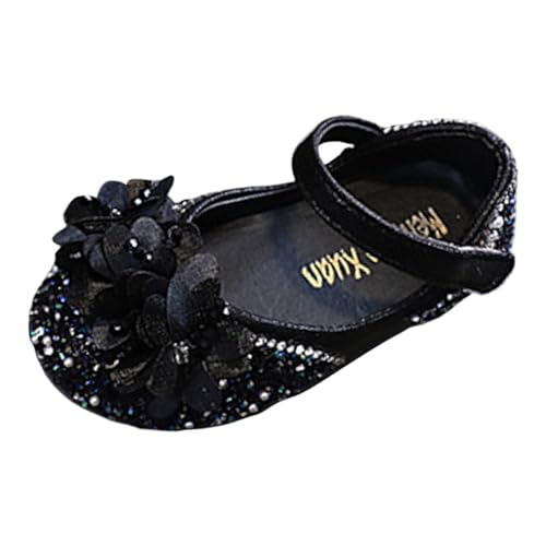 Briskorry Sandalen für Mädchen Flache Sandaletten Rutschfest pantoletten Freizeitschuhe Prinzessin Schuhe Kinderschuhe Anti-Rutsch Sommerschuhe Bequeme Riemchensandalen Atmungsaktive Strandschuhe von Briskorry