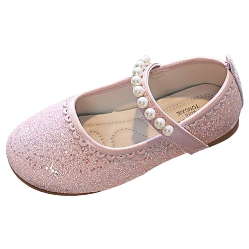 Briskorry Sandalen für Mädchen Freizeitschuhe Prinzessin Schuhe Kinderschuhe Atmungsaktive Strandschuhe Rutschfest pantoletten Anti-Rutsch Sommerschuhe Bequeme Riemchensandalen Flache Sandaletten von Briskorry