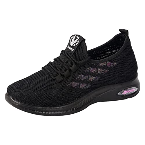 Briskorry Schuhe Damen Herren Sommer Mesh Atmungsaktive Wanderschuhe Bequeme Wanderschuhe Outdoor Reiseschuhe Mode Lässige Sportschuhe Fersenpolster Schuhe für Männer Frauen von Briskorry