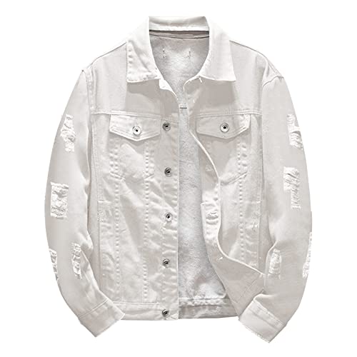 Briskorry Sommerjacke Herren: Einfarbige Leichte Jacke,Mode Herrenjacke Mit Taschen,Winddichte Freizeitjacke,Bequem College Blouson,Männer Mäntel,Revers Übergangsjacke,Klassische Cardigan Mit Knöpfen Briskorry Sommerjacke Herren: Einfarbige Leichte Jacke,Mode Herrenjacke Mit Taschen,Winddichte Freizeitjacke,Bequem College Blouson,Männer Mäntel,Revers Übergangsjacke,Klassische Cardigan Mit Knöpfen von Briskorry