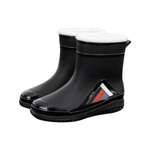 Gummistiefel Damen Gefüttert Regenstiefel Anti-Rutsch Regenschuhe Einfach Gummistiefel Bequem Wintergummistiefel Wasserdicht Thermostiefel Klassische Stiefel Fahrrad Rutschfeste Gartenstiefel Gummistiefel Damen Gefüttert Regenstiefel Anti-Rutsch Regenschuhe Einfach Gummistiefel Bequem Wintergummistiefel Wasserdicht Thermostiefel Klassische Stiefel Fahrrad Rutschfeste Gartenstiefel von Briskorry
