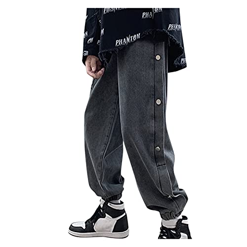 Jogginghose Herren Fitness Spotshose Baggy Sweathose Trainingshose Baumwolle mit Taschen Warme Winter Fleece Track Pants Freizeithose Jogger Männer Sportswear Basic von Briskorry