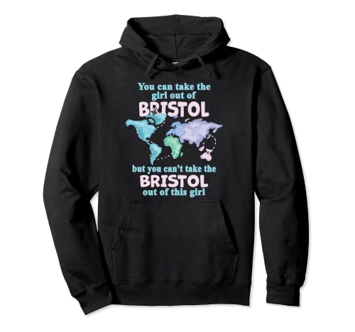 Proud Girl From Bristol - Umzug aus Bristol Pullover Hoodie von Bristol Home City - Bristol Outfits & Designs