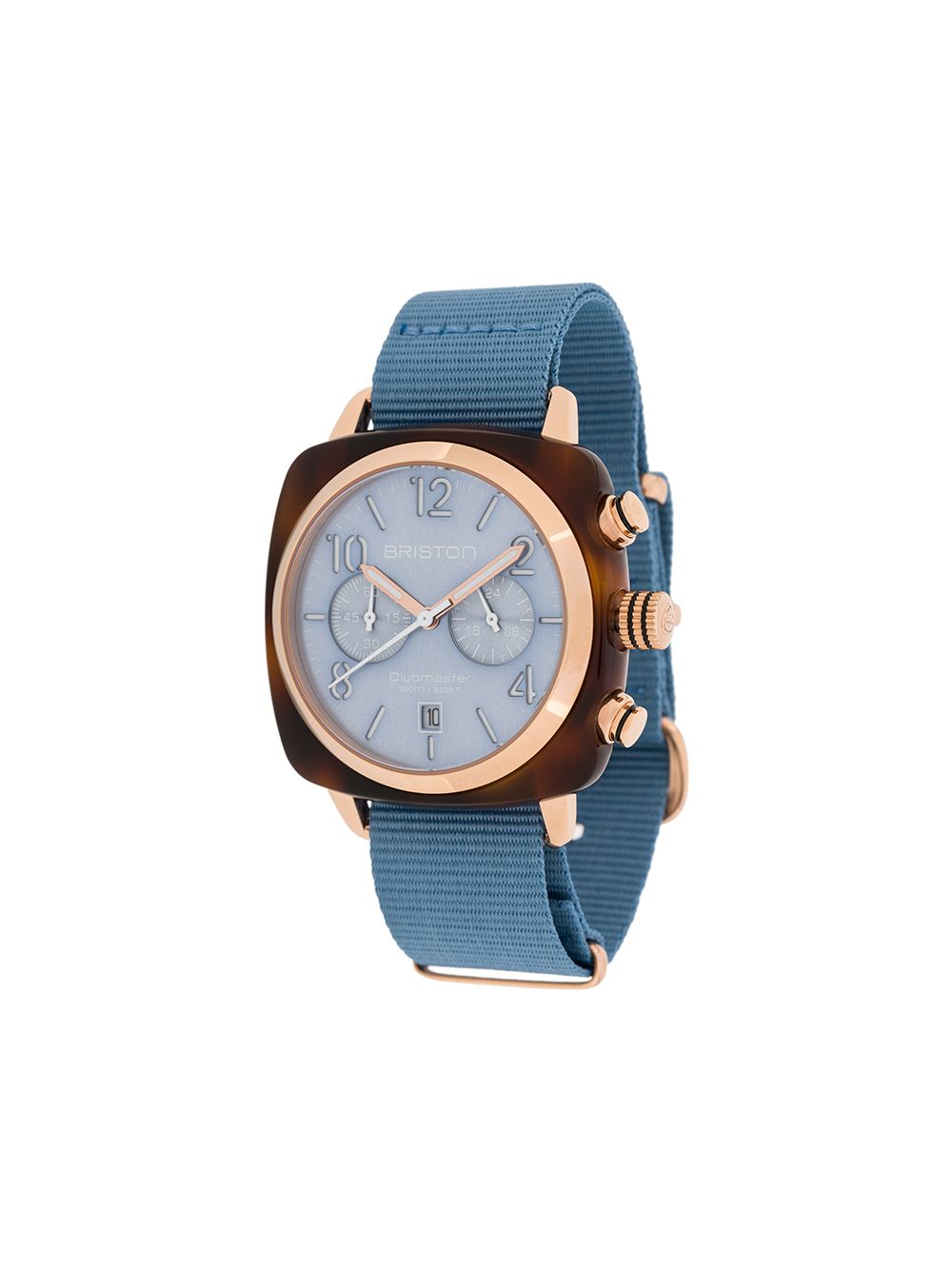 Briston Watches 'Clubmaster Classic' Armbanduhr, 40mm - Blau von Briston Watches