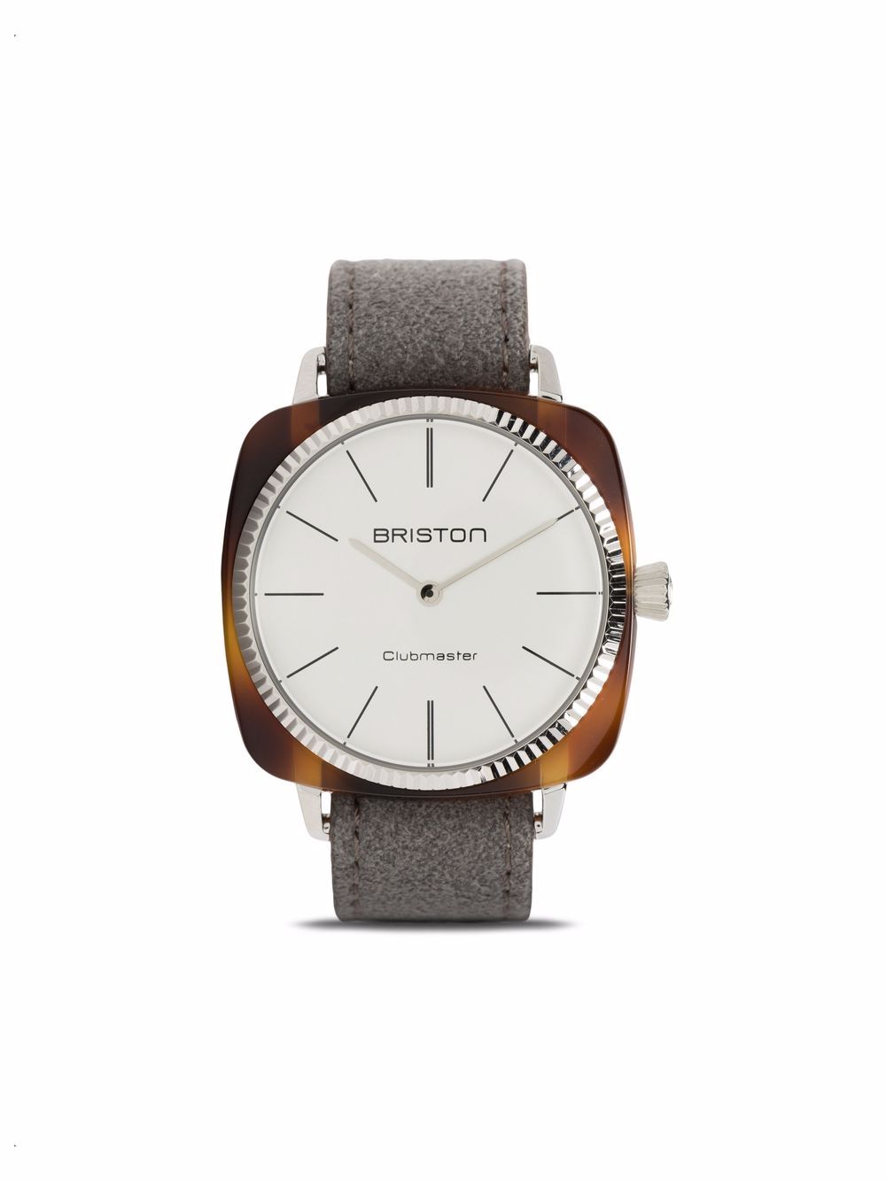 Briston Watches Clubmaster Elegant Armbanduhr 37mm - Weiß von Briston Watches