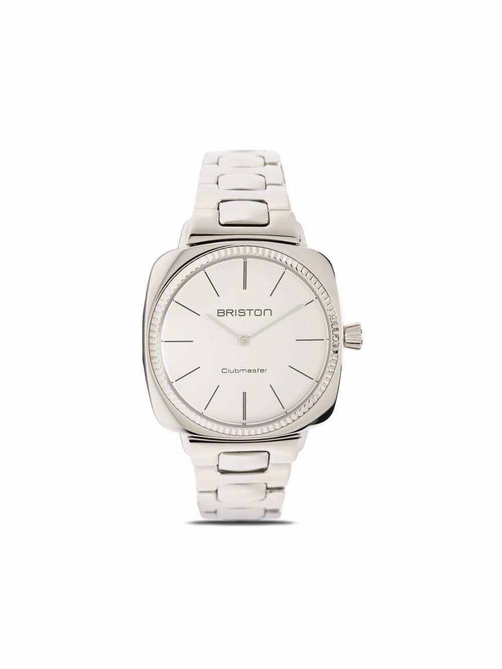 Briston Watches Clubmaster Elegant Armbanduhr 37mm - Weiß von Briston Watches