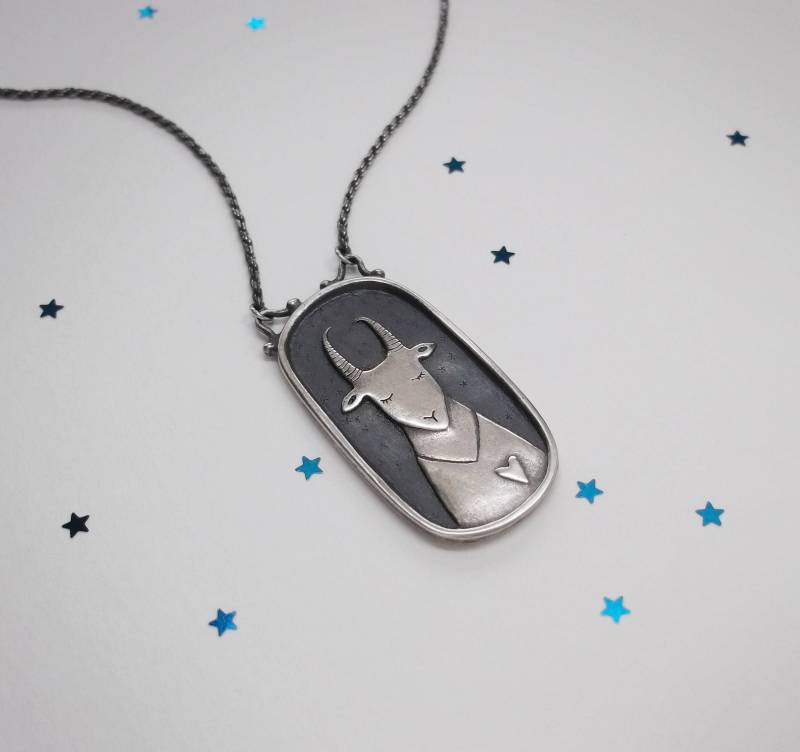 Traumziege Halskette von Bristorium