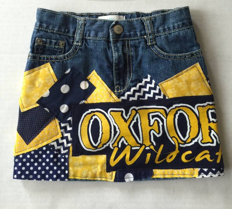 Custom High School Denim Patch Rock Alle Größen von BritchesNBows