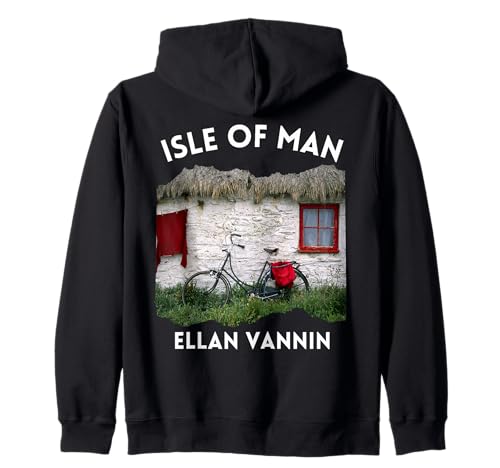 Isle of Man Manx Cottage Ellan Vannin Manx-Sprache für IOM Kapuzenjacke Isle of Man Manx Cottage Ellan Vannin Manx-Sprache für IOM Kapuzenjacke von British Crown Dependency Isle Of Man Souvenirs Kid