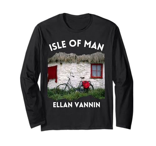 Isle of Man Manx Cottage Ellan Vannin Manx-Sprache für IOM Langarmshirt Isle of Man Manx Cottage Ellan Vannin Manx-Sprache für IOM Langarmshirt von British Crown Dependency Isle Of Man Souvenirs Kid