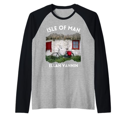 Isle of Man Manx Cottage Ellan Vannin Manx-Sprache für IOM Raglan Isle of Man Manx Cottage Ellan Vannin Manx-Sprache für IOM Raglan von British Crown Dependency Isle Of Man Souvenirs Kid