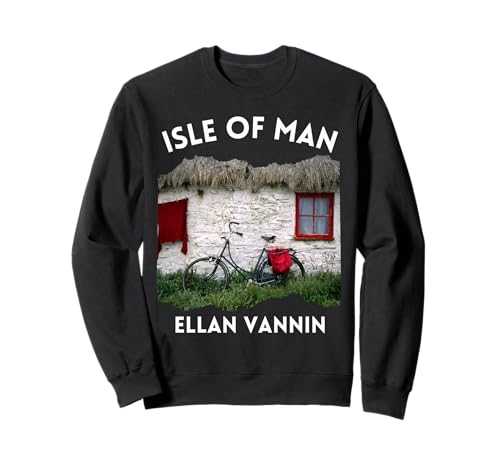 Isle of Man Manx Cottage Ellan Vannin Manx-Sprache für IOM Sweatshirt von British Crown Dependency Isle Of Man Souvenirs Kid
