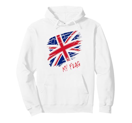 Britische Union Jack-Flagge, Großbritannien, London, Mädchen, Damen, Jungen, Herren Pullover Hoodie Britische Union Jack-Flagge, Großbritannien, London, Mädchen, Damen, Jungen, Herren Pullover Hoodie von British Families Proud to be English Welsh UK Flag