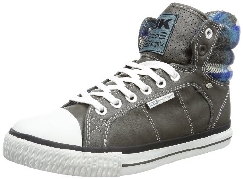 British Knights Atoll B32-3711, Herren Sneaker, Grau (dk. Grey/Blue 7), EU 42 von British Knights